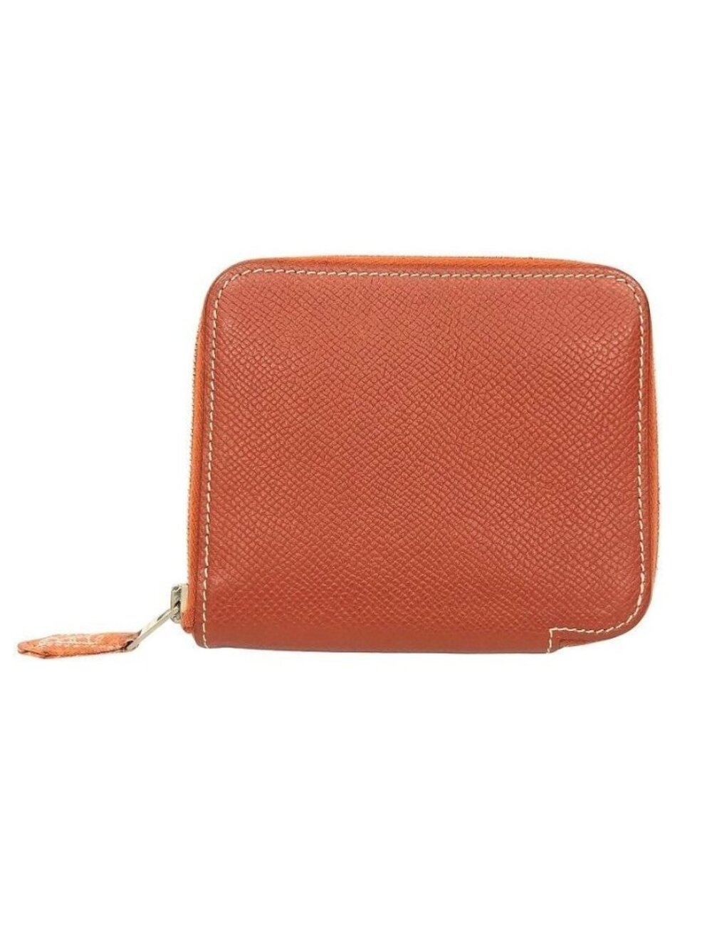 Hermes Bifold Wallet Azap Silk'in Compact Silkin Fold Bolduc Ribbon Pattern